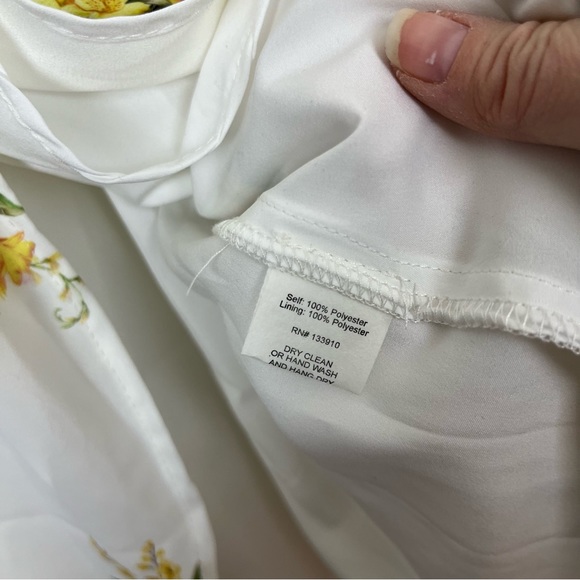 SHOW ME YOUR MUMU Andrea Wrap Dress in Sunny Side Yellow Floral Print - Picture 6 of 10